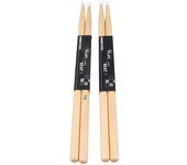 2 pares de baquetas de madera de arce con punta de nailon 7A, accesorios para instrumentos de percusión