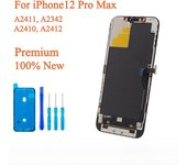 Nueva pantalla OLED para iPhone 12 Pro Max Touch con ensamblaje de digitalizador 3D Touch True Pantalla 100% de prueba Reemplazo de pantalla de fábrica IP 12 Pro Max LCD