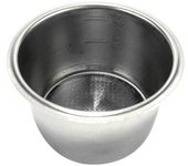 Productos más limpios Taza de filtro para máquina de café de acero inoxidable de 51 mm para Delonghi EC5 EC7 EC9