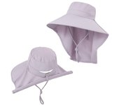 Sombrero de verano para mujer, de ala ancha, con protección solar y rayos UV, para cola de caballo, estilo pescador para exteriores, 2024 negro