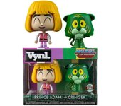 Vynl exclusivo de la serie especial MotU Prince Adam & Cringer.