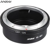 Montura de lente con anillo adaptador FD-NEX para lentes Canon FD para montura NEX E