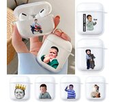 Hasbulla Magomedov Funda para Airpods Pro 2.ª Funda protectora de dibujos animados Airpods 1 2 3 Pro Air Pod Funda Airpods 1 2