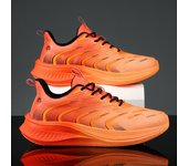 Zapatillas deportivas nuevas, ultraligeras, transpirables y con amortiguación, zapatillas de running de moda con punta redonda y cordones para hombre, zapatillas de tenis para gimnasio. 36 verde