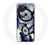 Coque Samsung Galaxy A03 Attrape Rêve violet gris et Noir