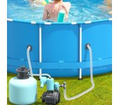 2 soportes para tuberías de piscina, soporte de manguera, prácticos y fáciles de usar, instalación y montaje.