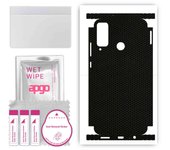 apgo Protective Skin Sticker for the back+sides compatible with Honor Play 4T, Full Wrap Film, Foil, Vinyl - Pattern Matrix