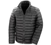 Result Chaqueta de invierno acolchada Ice Bird para hombre (repelente al agua y resistente al viento) 2XL gris