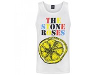 Camiseta oficial de color limón para hombre de The Stone Roses L blanco