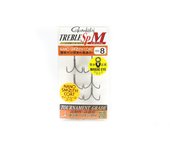Gamakatsu 68450 Anzuelo triple SP M Nano Coat Talla 8 (4721)
