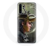 Coque maniacase pour Huawei P30 Pro Loki Thor Ragnarok avec Casque Fanart Saison 1