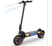 Patinete eléctrico plegable iScooter iX7pro para adultos, 1000 W x 2, motor dual, batería de 48 V y 17,5 Ah, 10 neumáticos, para desplazamientos urbanos.