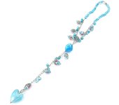 Les Trésors De Lily [K3247] - Collar 'Mineralia' turquesa (amor) turquesa