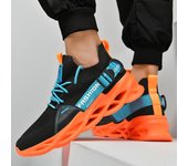 Zapatillas deportivas de malla transpirables para hombre, zapatillas deportivas unisex ligeras, suaves, con suela gruesa y agujeros para parejas, zapatillas deportivas para mujer 39 verde
