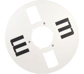 Carrete de cinta vacío de 14 10 pulgadas, universal, de aleación de aluminio, con apertura de carrete abierto y sonido.