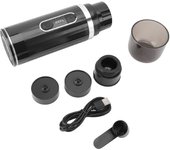 Cafetera eléctrica 3 en 1, portátil, a prueba de fugas y con aislamiento térmico, ideal para viajes en coche. L