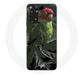 Coque pour Xiaomi Redmi Note 11 4G Pionus Perroquet Rouge Vert