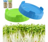 Tapa de germinación de verduras de malla plástica de grado alimenticio azul