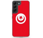 Coque Téléphone - Samsung - Galaxy S22 Plus - Drapeau Tunisie - Souple - Multicolore
