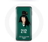 Coque pour Samsung Galaxy S9 Squid Game Han Mi Nyeo Numéro 212