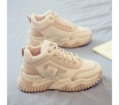 Zapatillas de plataforma para mujer, diseño de estrellas, con cordones, para monopatín, planas, cómodas, para correr al aire libre, tenis, zapatillas para correr 35 negro