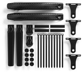 2 guardabarros ajustables para bicicleta de montaña, delantero y trasero, para bicicletas de carretera. 1pc Mudguard