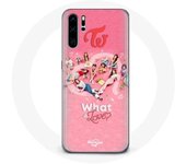 Coque pour Huawei P30 Pro TWICE Logo Rouge Affiche What Is Love