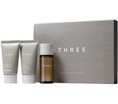 THREE Balancing Stem Skin Care First Kit [Gift set/facial cleanser/lotion/emulsion]