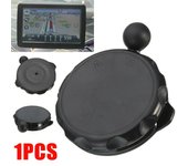 Soporte de GPS para coche de PC+TPU con ventosa negra para TomTom Go Live 800 Start 20 25