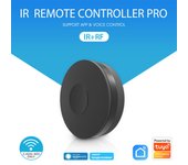 Tuya Universal Smart 2.4G WiFi IR Control remoto compatible con el control de voz de Alexa Google Home negro