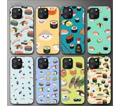 Funda de teléfono con dibujos de Sushi, fruta bonita, para Iphone 11 12 Mini 13 14 Pro Xs Max X 8 7 6s Plus 5 Se Xr iPhone7plus