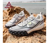 Zapatos de marca HUMTTO para hombre, zapatillas de deporte sin cuero para hombre, zapatos casuales negros de diseñador de lujo, zapatillas transpirables para correr de verano para hombre 41 gris