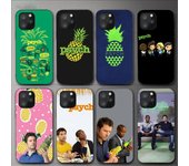 Funda de teléfono Psych Shawn y Gus para Iphone 11 12 Mini 13 14 Pro Xs Max X 8 7 6s Plus 5 Se Xr Shell iPhone13