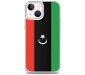 Coque iPhone - Libye - iPhone 13 mini - Souple - Multicolore - Design Drapeau