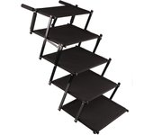 Escalones para Coche para Perros Escaleras Plegables para Mascotas Rampas Portátiles para Perros para Coches y SUV Camas Altas Camiones