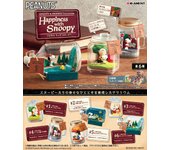 SNOOPY FRIENDS Terrario Felicidad con Snoopy CAJA 6 6 de PVC Re-ment & productos, tipos, piezas,