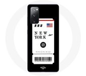 Coque pour Samsung Galaxy S20 FE Billet d'avion New York