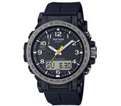Casio Reloj redondo negro PRO TREK PRW-51Y-1JF para hombre [PRO TREK Eco Material Radio Wave Solar Model]
