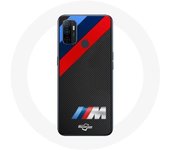 Funda Oppo A53 BMW M Logo carbono