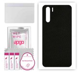 apgo Protective Skin Sticker for the back compatible with Oppo A91, Wrap Film, Foil, Vinyl - Pattern Matrix