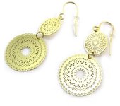 Les Trésors De Lily [N3582] - Pendientes 'Carmen' de oro oro
