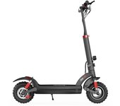 Patinete eléctrico todoterreno iScooter iX6, 1000 W, 48 V, 17,5 Ah, 45 km/h, 45 km de autonomía, doble suspensión, neumáticos de 11 pulgadas, plegable con NFC 48V 1000W 17.5Ah negro