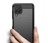 Funda de silicona súper fina y sólida a la moda para Samsung A52s 5g A54 A14 A34 A53 A33 A73 A13 M32 A12 A22 4g A32 A52 A72 for A22 4G SM-A225 negro