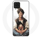 Coque Maniacase pour Samsung Galaxy A22 4G Akira Toriyama Goku enfant