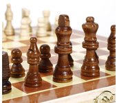 Divertido juego de ajedrez internacional de madera plegable, juego de mesa, divertido juego deportivo de entretenimiento. varios colores