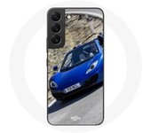 Coque pour Samsung Galaxy S21 FE Formule 1 McLaren Voiture Bleu