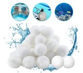 Bolas de filtro para piscina, 1 bolsa, respetuosas con el medio ambiente, reutilizables, para acuario, tanques de peces, suministro para el hogar A