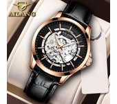 AILANG Reloj nuevo Reloj de maquinaria para hombres Reloj de tendencia hueca completamente automático para hombres