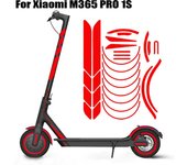 Pegatina reflectante, calcomanías de rueda reflectantes para Xiaomi M365 Pro Mi3, cinta adhesiva de seguridad para apliques de neumáticos de patinete eléctrico