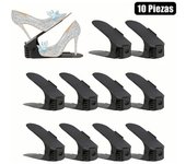 Zapatero ajustable de 3 velocidades, 10 unidades, de plástico grueso, de doble capa, para bricolaje, innovador.